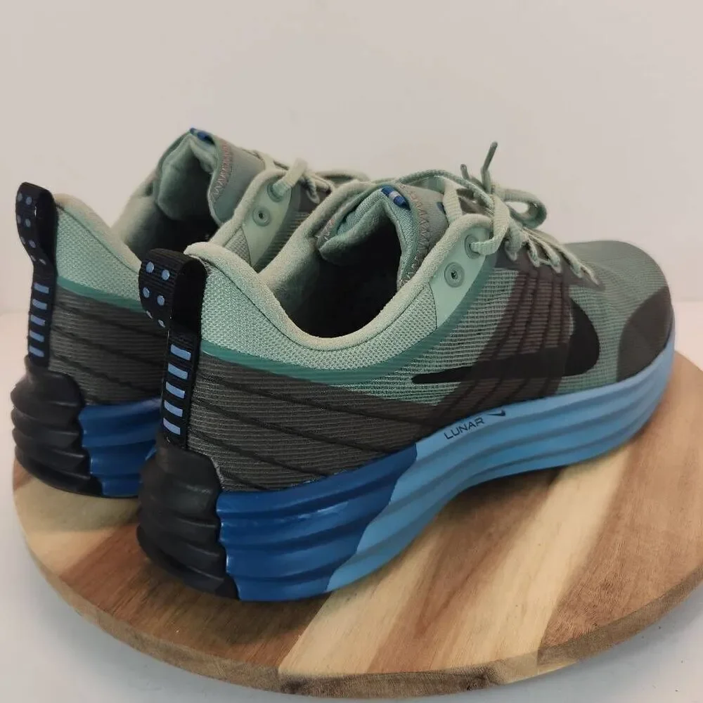 Nike Lunar Roam Running shoes Dutch Green Smokey Mauve Men's size 11